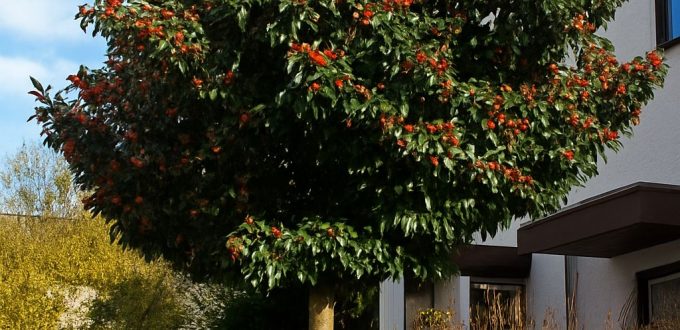 Weißdorn / Apfeldorn 'Carrierei' / Crataegus lavallei 'Carrierei'